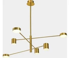 Italux Pakabinamas šviestuvas Remdal PND-16374-6-COP-GD-4K