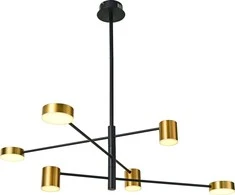 Italux Pakabinamas šviestuvas Remdal PND-16374-6-BK-GD-4K