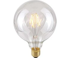 Italux 4W LED filamentinė lemputė, E27, G125, 2200K