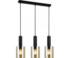 Italux Pakabinamas šviestuvas PND-5581-3-BK+AMB