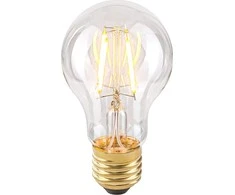 Italux 4W LED lemputė, A60, E27, skaidri, 2200K, dimeriuojama