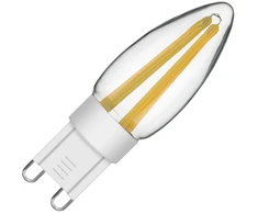 Italux Lemputė 955-G9-FL-DIM-40K Italux LED G9 3W 340lm 4000K stiklinė permatoma