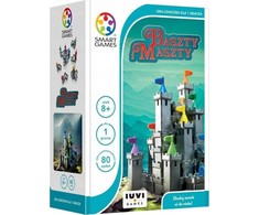 Iuvi Games Stalo žaidimas viduramžių pilies statyba su 9 bokštais
