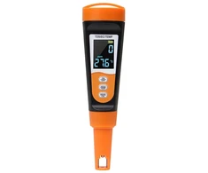Ivy Aqua P3 Profesionālā sērija 3-in-1 ūdens un šķidrumu testers TDS / EC temperatūras krāsu LCD juodas