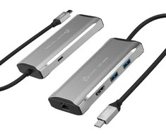 J5 Create J5J5Create J5create – 4k60 Elite USB-C 10Gbps kelioninis dokas