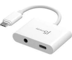 J5create – USB-C–3,5 mm garso adapteris su maitinimo šaltiniu