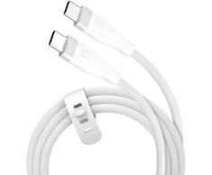 j5create USB-C 60W Itin minkštas, dvigubai pintas kabelis greitam įkrovimui (JUCX18L18W-N)