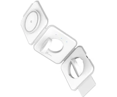 J5create – Qi2 3 viename magnetinė belaidė įkrovimo stotelė kelionei