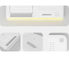 Jabees PowerGlow 4w1 Įkroviklis QI na Telefonas Išmanusis laikrodis Ausinės Lampa LED / Juodas