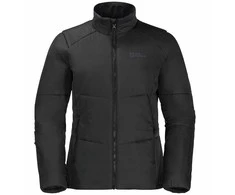 Striukė vyriška Jack Wolfskin Bergland INS Hoody W 1207231-6000 Juoda XXL