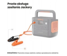Jackery Automobilių įrankiai 12V automobilinė akumuliatoriaus įkrovimo kabelis (21-0006-000025)