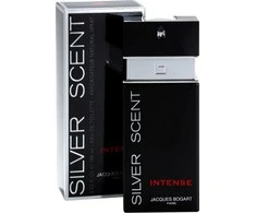 Jacques Bogart Sidabrinis Scent Intense EDT tualetinis vanduo vyrams, 100 ml
