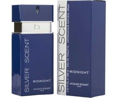 Jacques Bogart Sidabrinis Scent Midnight 100ml kvepalai Vyrams EDT