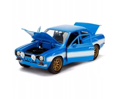 Jada Greiti ir įsiutę 1974 m. Ford Escort 1:24 9399572314R00