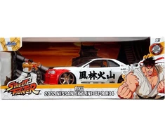 Jada Street Fighter Ryu 1:24 Nissan Skyline GTR 253255071
