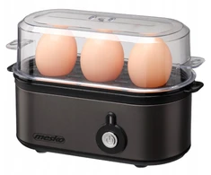 Mesko MS 4485 GM Jajowar na 3 jaja | automatinis | metalo sp. obudowa
