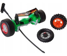 Jakks Pacific, 4 padangos + turbo paleidimo mechanizmas, Jakks Pacific, smagračiai ratai, žalia, berniukams, 8+ metai