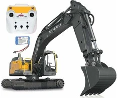 Jamara "Volvo" ekskavatorius EC160E Metalas 1: 16 su griebtuvu ir griovimo plaktuku