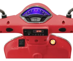 Jamara Važinėjimo mašinėlė Vespa GTS 125 raudona Li-Power 12.6