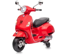 Jamara Važinėjimo mašinėlė Vespa GTS 125 raudona Li-Power 12.6