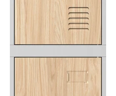 Jan Nowak IGOR spintelė ECO* LIGHT Pilkas RAL7035 + SONOMA OAK H1850*W900*D450