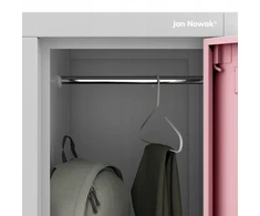 Jan Nowak IGOREK spintelė MULTICOLOR 2: nugara PILKA RAL 7035 + RAL 3015/ RAL 6027/ RAL 8025/ RAL 9010 A1500*P900*G450