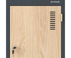 Jan Nowak JULIA spintelė ECO* ANTRACITINĖ RAL7016 SONOMA OAK H1850*W800*D450