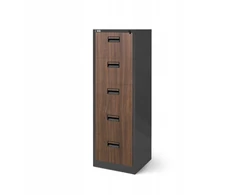 Jan Nowak Metalinė kartotekinė spinta SARA V5 460 x 1630 x 620 mm Eco Design* antracito/riešuto