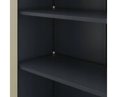Jan Nowak Biuro spinta metalinė dokumentams antracito / ąžuolo sonoma Eco Design* JAN II 1150 x 1850 x 400 mm