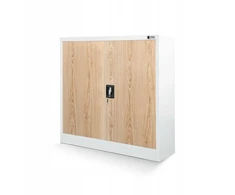 Jan Nowak Biuro spinta BEATA, 900 x 930 x 400 mm, Eco Design* : balta / sonomos ąžuolas