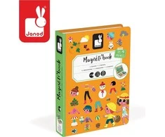 Janod - Magneti'Book - 4 metų laikai - 115 magnetų (LKJ2721)