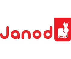 Janod Medinis dviejų aukštų garažas su 4 aksesuarais Bolidas 2+ Janod