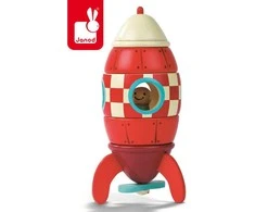 JANOD medinė magnetinė raketa