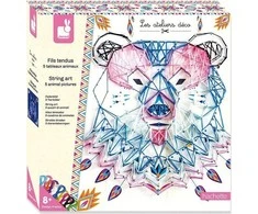 ART Janod Animals 3D susipynusių stygų menas.