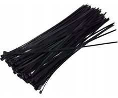 JAPRO Kabelių raištis 300x4,8mm juoda UV atspari Jawal 813 TZ-30/5 BK pakuotė 100vnt.