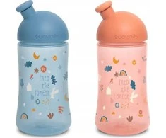 Jata 307015-SPORTINIS GERTUVĖLIS 270ML/+18M/ROŽINĖ/MIŠKO SPALVA