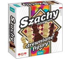 Jawa Klasikinė medinė šachmatų žaidimo lentelė su šachmatais