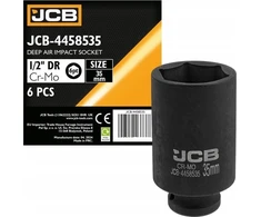 JCB 1/2 colio 35 mm gili smūginė galvutė (6 taškų)