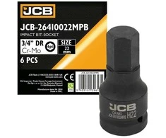 JCB Impact antgalio lizdas 3/4" 22mm (6 taškai)
