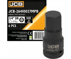 JCB Impact antgalio lizdas 3/4" 27 mm (6 taškai)