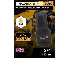 JCB Impact antgalio lizdas 3/4" 27 mm (6 taškai)