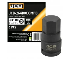 JCB Impact antgalio lizdas 33mm 3/4" (6 taškai)