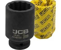 JCB JCB Giluminis smūginis antgalis 3/4'' Cr-Mo 12 briaunų 36mm
