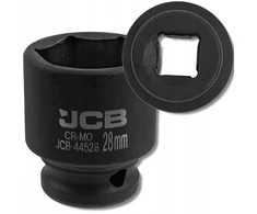 JCB Smūginė galvutė 1/2'' 28mm (6-kampė)