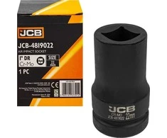 JCB 1" smūginis lizdas ant 22 mm kvadrato (4 taškai)