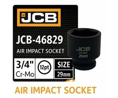 JCB Nasadka smūginis 3/4" 29mm (12-kątna)