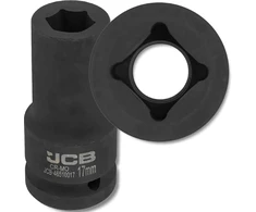 JCB Nasadka smūginis gili 3/4'' Cr-Mo 6-kątna 17mm