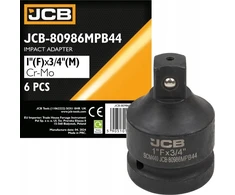 JCB smūginis adapteris 1" (F) x 3/4" (M) (sustiprinto plieno SCM440)