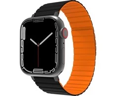 Jcpal JCPal FlexForm juosta Apple Watch Band Juodas / Oranžinis (38 / 40 / 41mm)