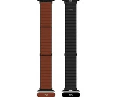 „Jcpal FlexDuo“ dirželis, skirtas „Apple Watch“ 38/40/41 mm, juodas/rudas